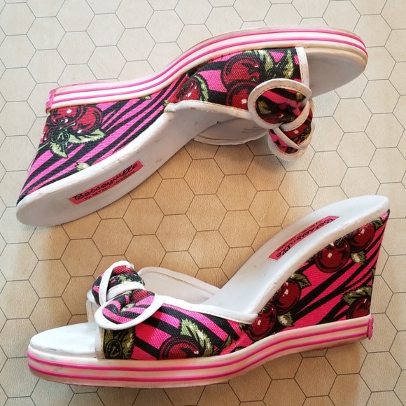 Betsey Johnson Shoes - Betseyville by Betsey Johnson rockabilly wedge 7.5
